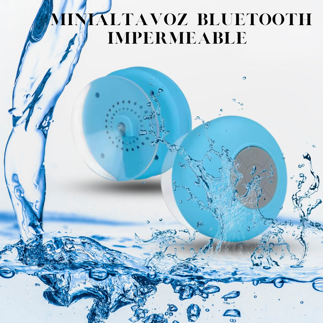 Parlante Spash Proof, resistente al agua + Envío gratis