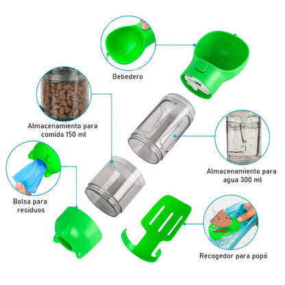 Botella portatil 4 en 1 Multifuncional - Envío gratis